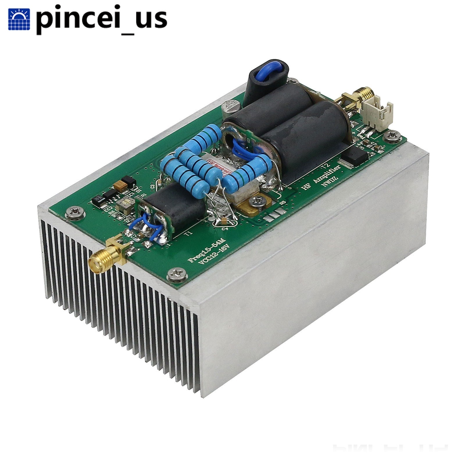 Shortwave Amplifier RF Power Amplifier HF RF Amplifier HF Linear Amp 2-54MHz