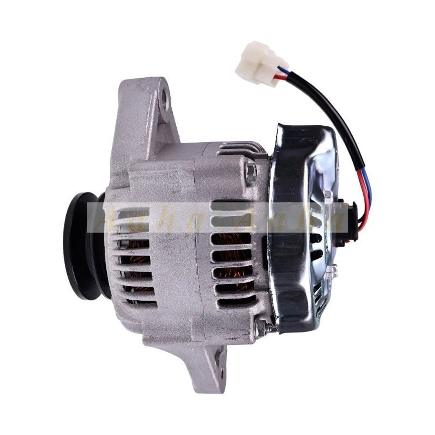 よっしー　0417 12V 55A Alternator 129052-77220 for Yanmar 4TNE98 3TNV86CT 3TNV88C