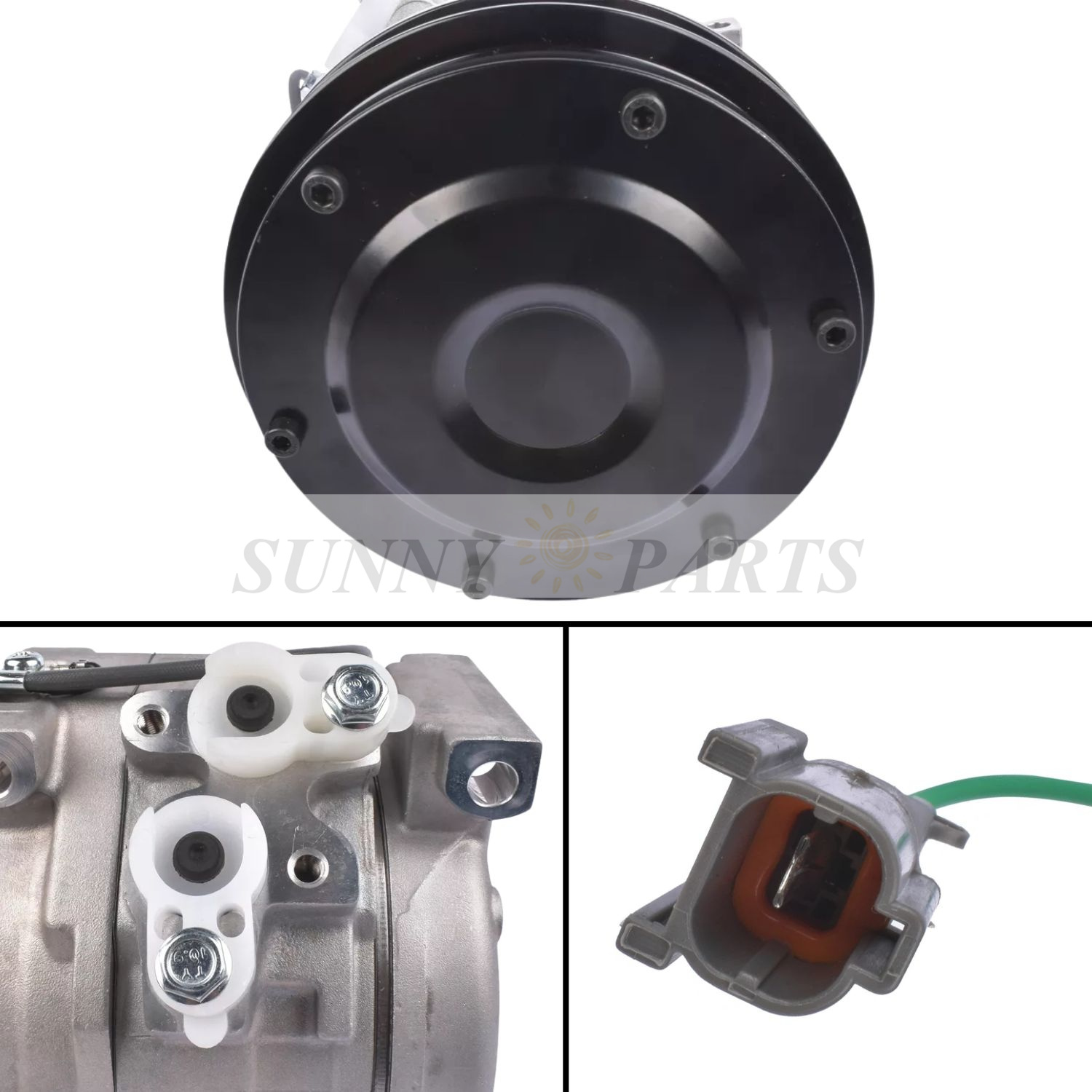 24V 4431081 A/C Compressor fits Hitachi ZX110 ZX120 ZX130 ZX160