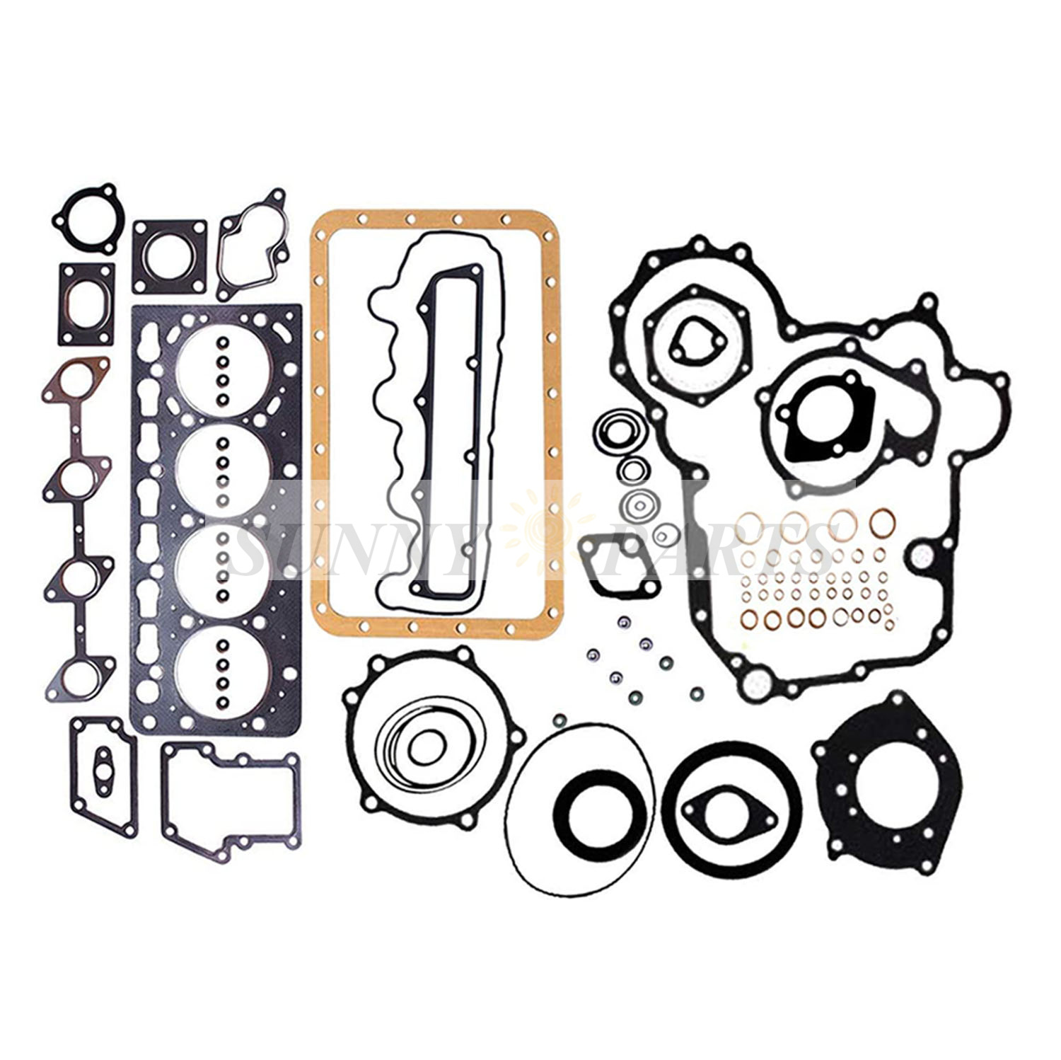 Full Gasket Set (Upper, Lower and Head Gasket) fits Kubota
