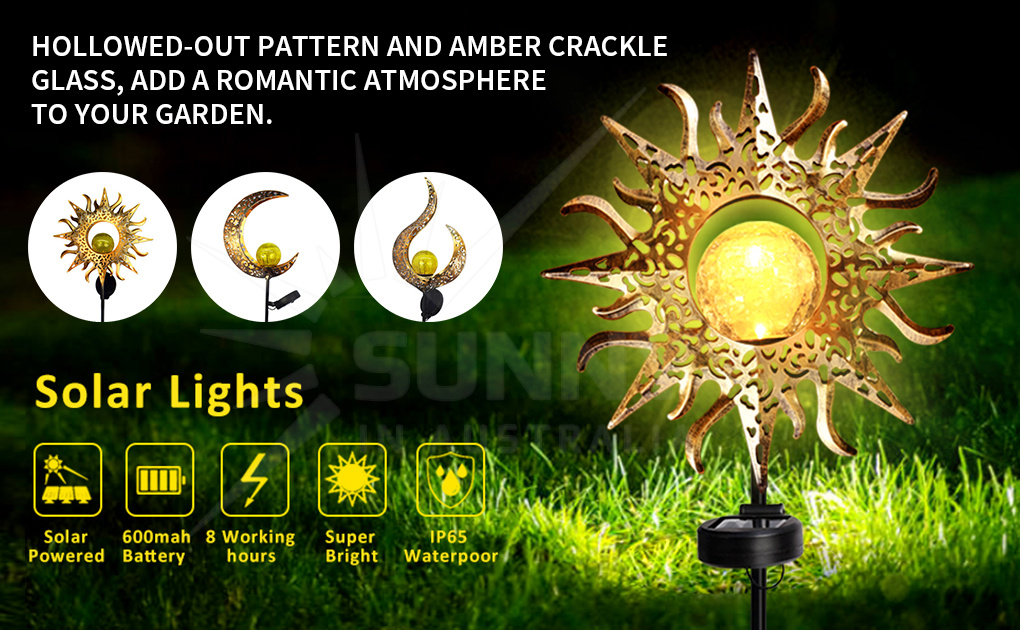 Solar Lights LED Garden Decor Outdoor Path Lights Lawn Light Lantern