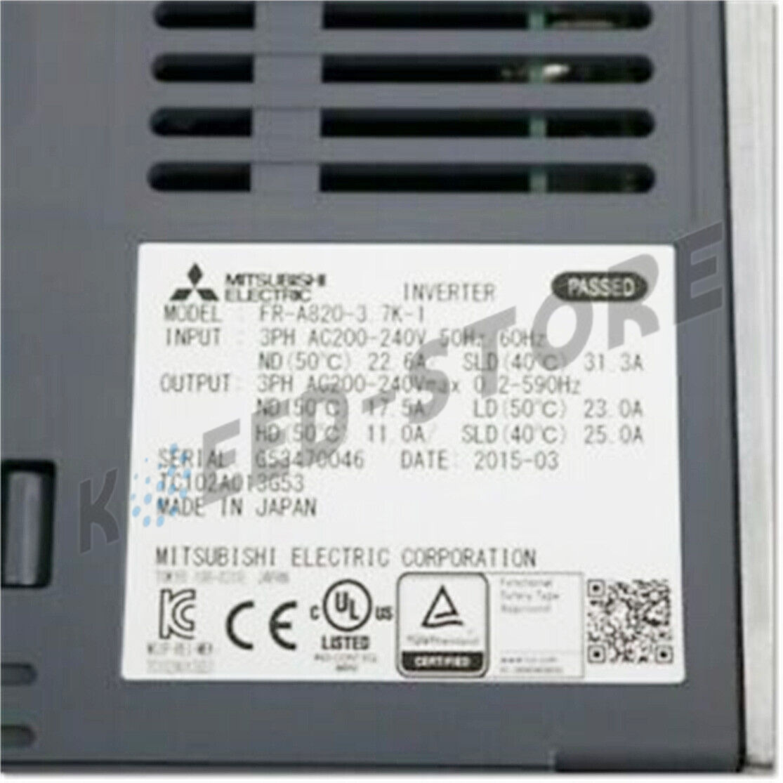 1PCS New Mitsubishi FR-A820-3.7K-1 inverter | eBay