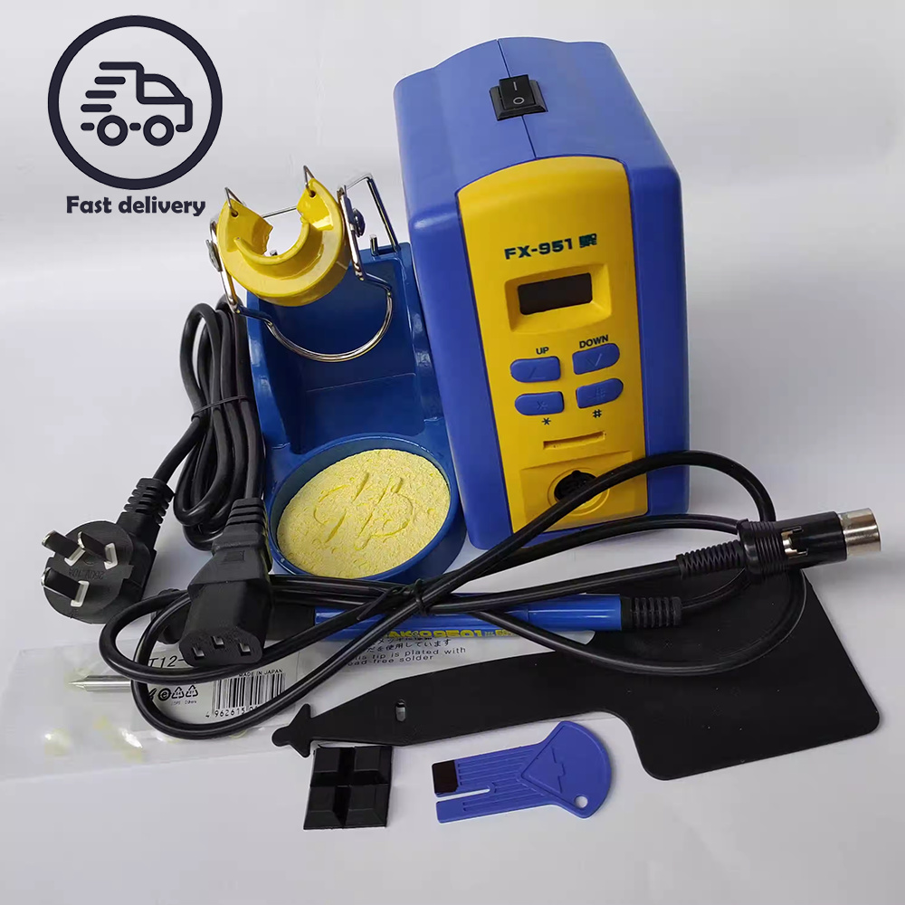 1Set of NEW HAKKO FX951 FX9501 75W Digital Thermostatic Soldering