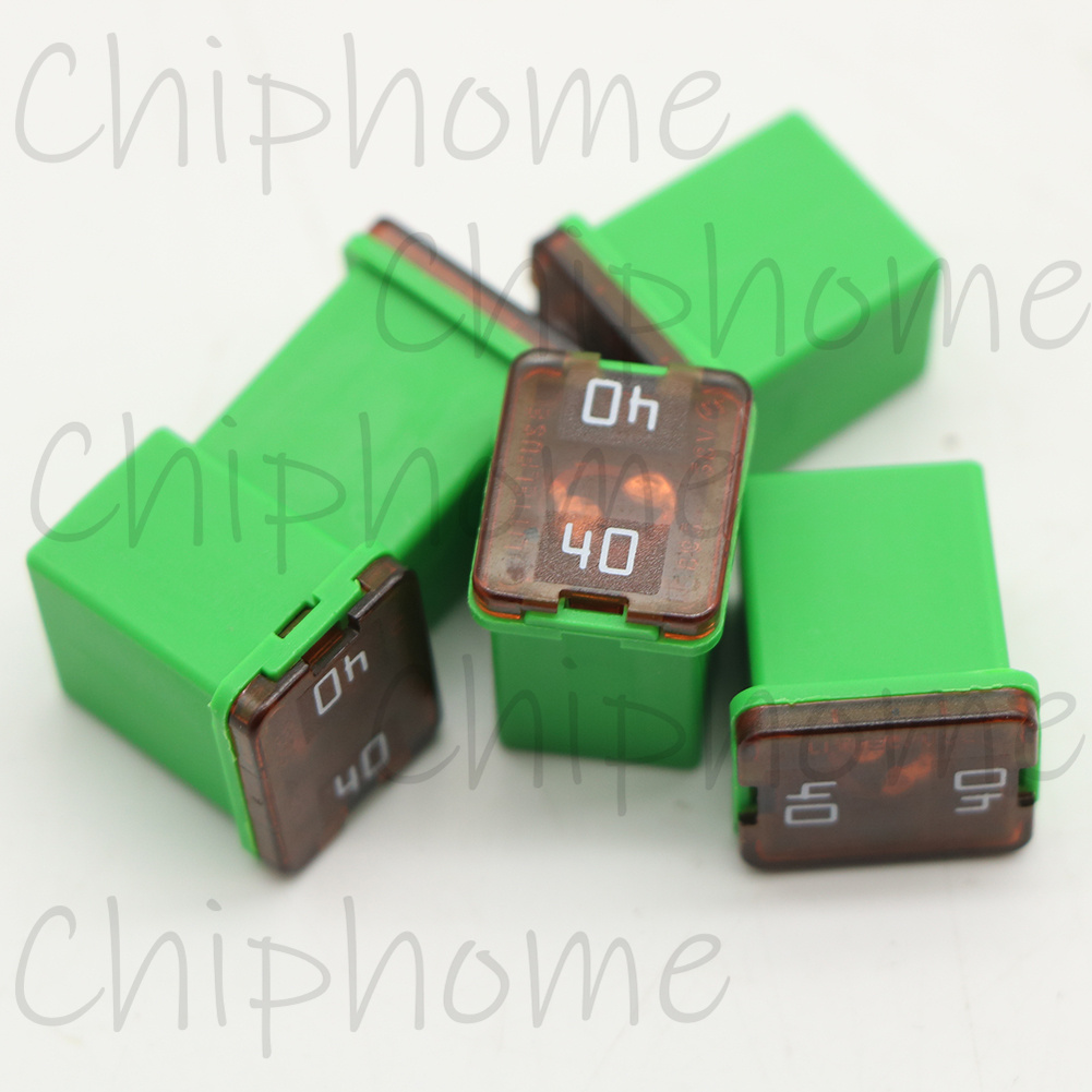 5PCS 0895040 Littelfuse 895 Square Car Fuse 40A 58V JCASE