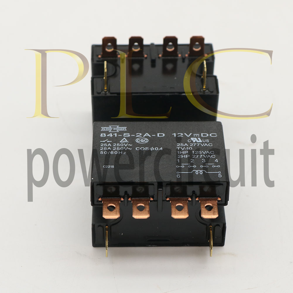 1PCS Song Chuan 841-S-2A-D 12VDC Power Relay 6Pins~ | eBay