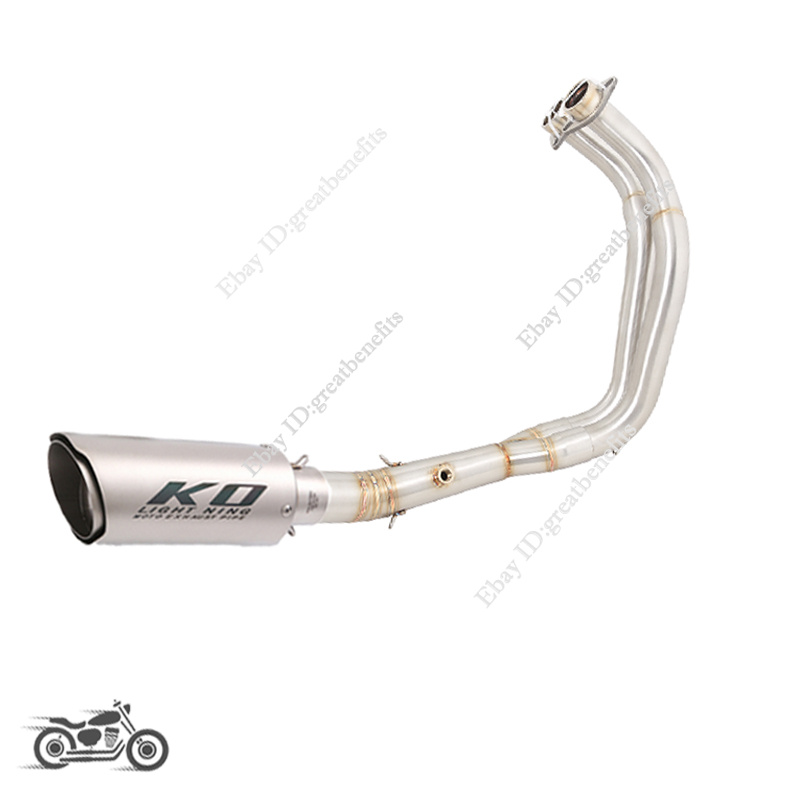 Slip-On Exhaust System For Yamaha YZF R7 / MT07 / FZ07 (2021-2025