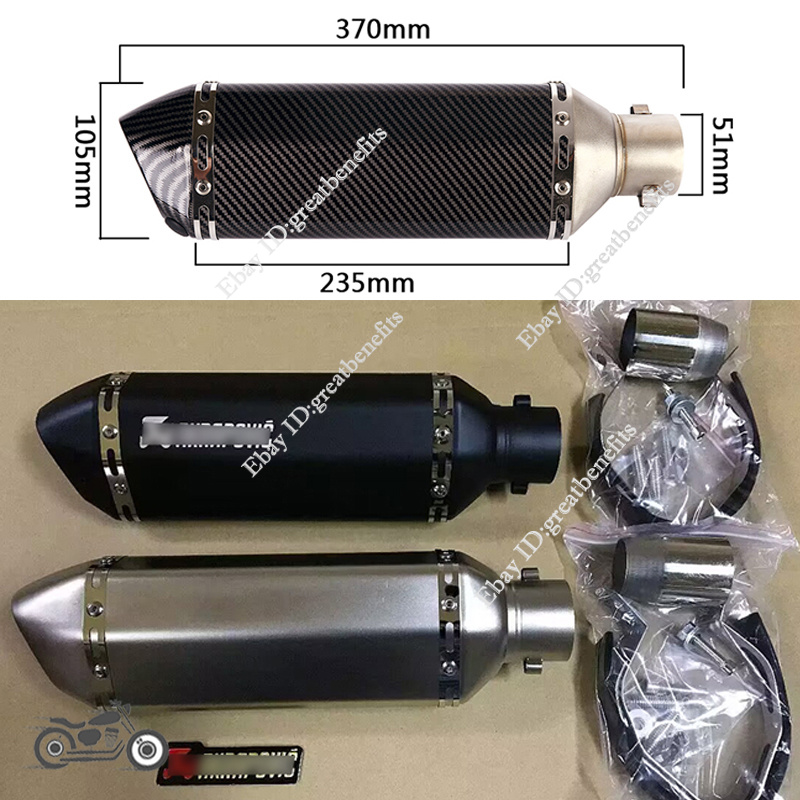 rippy出品 Slip On For Kawasaki Ninja 650 Z650 2023-2025 Mid Exhaust