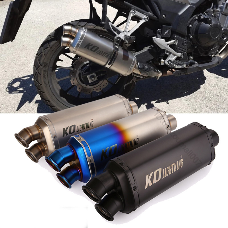 Amazon.com: 51MM 60MM Universal Motorcycle Exhaust Muffler