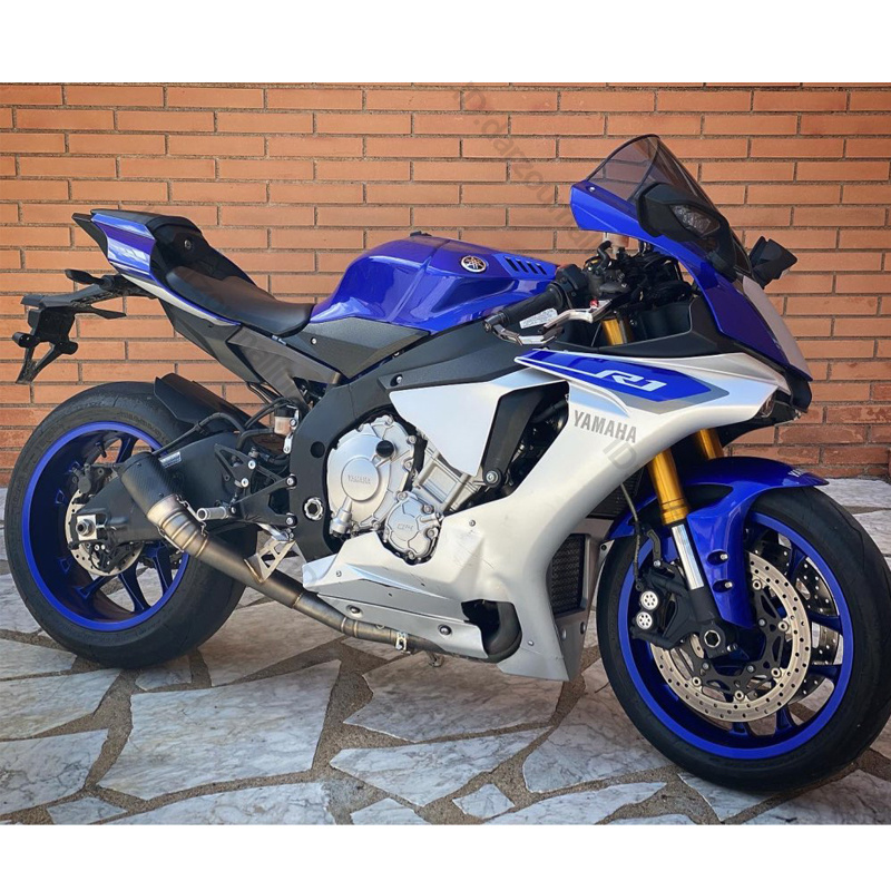 YZF-R1/R1M Racing mid pipe マフラー 新品 ('15~'23) YZF-R1/R1M Racing mid pipe マフラー（リンク