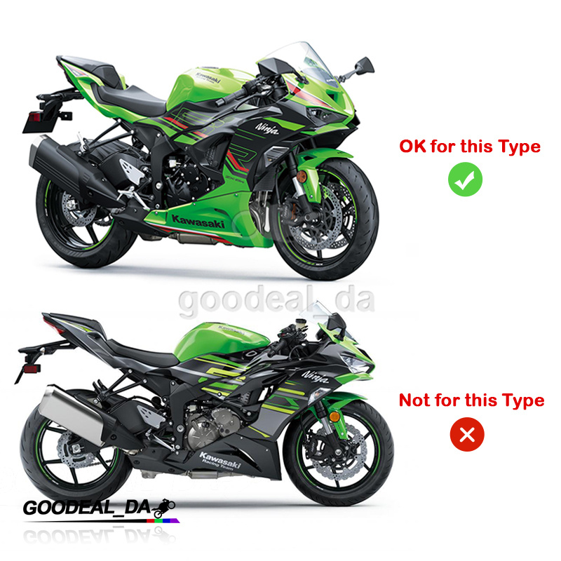 Nyac プロフ For Kawasaki Ninja ZX6R ZX636 2023 2024 Exhaust Link Pipe