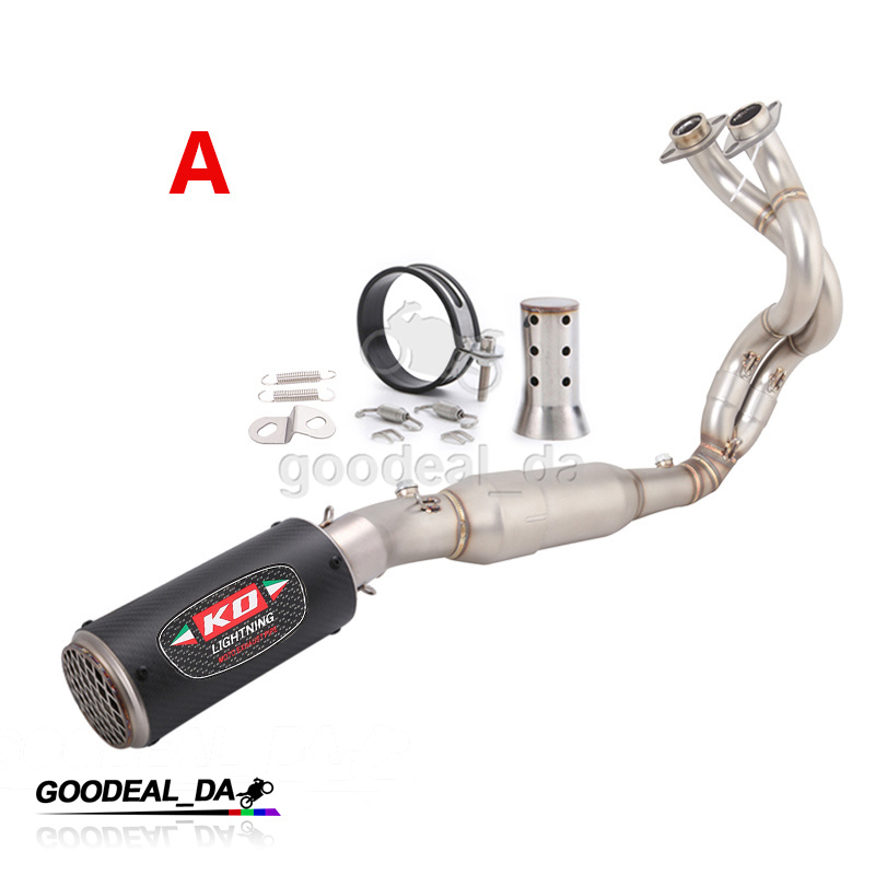 For Kawasaki Z650 Ninja 650 2023-2025 Full System Exhaust