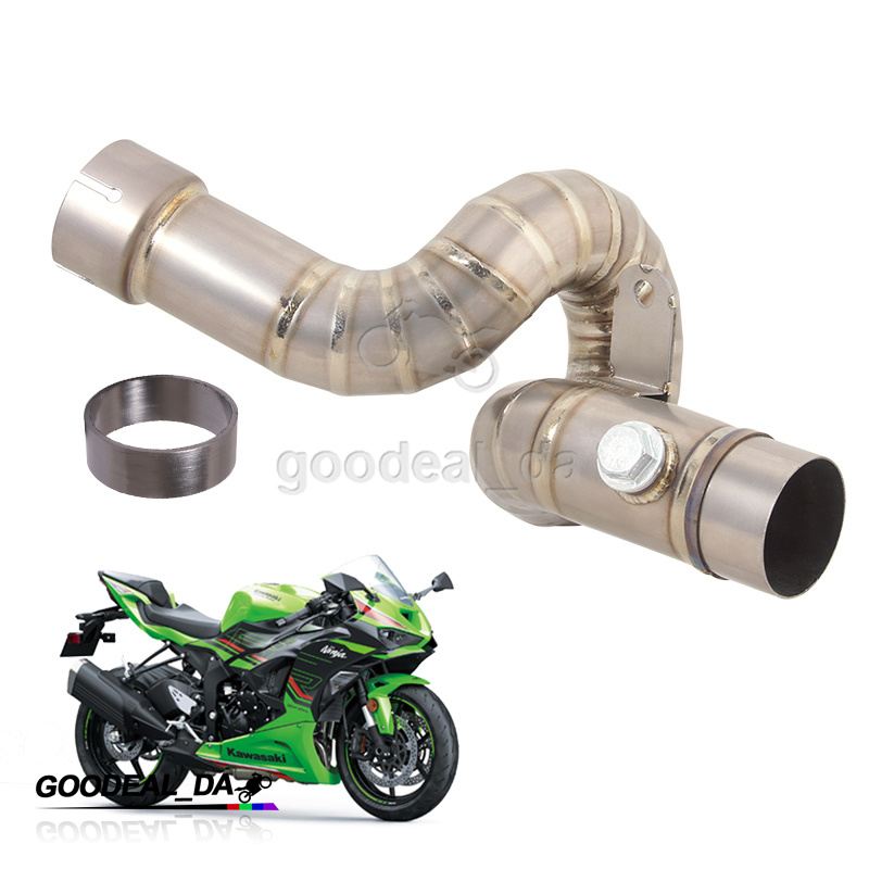 For Kawasaki Ninja ZX6R ZX636 2023 2024 Exhaust Link Pipe