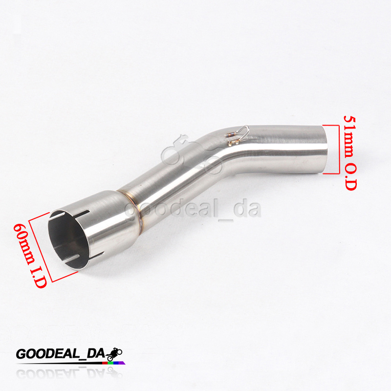 Mid Pipe For Yamaha FZ1 Motorcycle Link Pipe Exhaust System