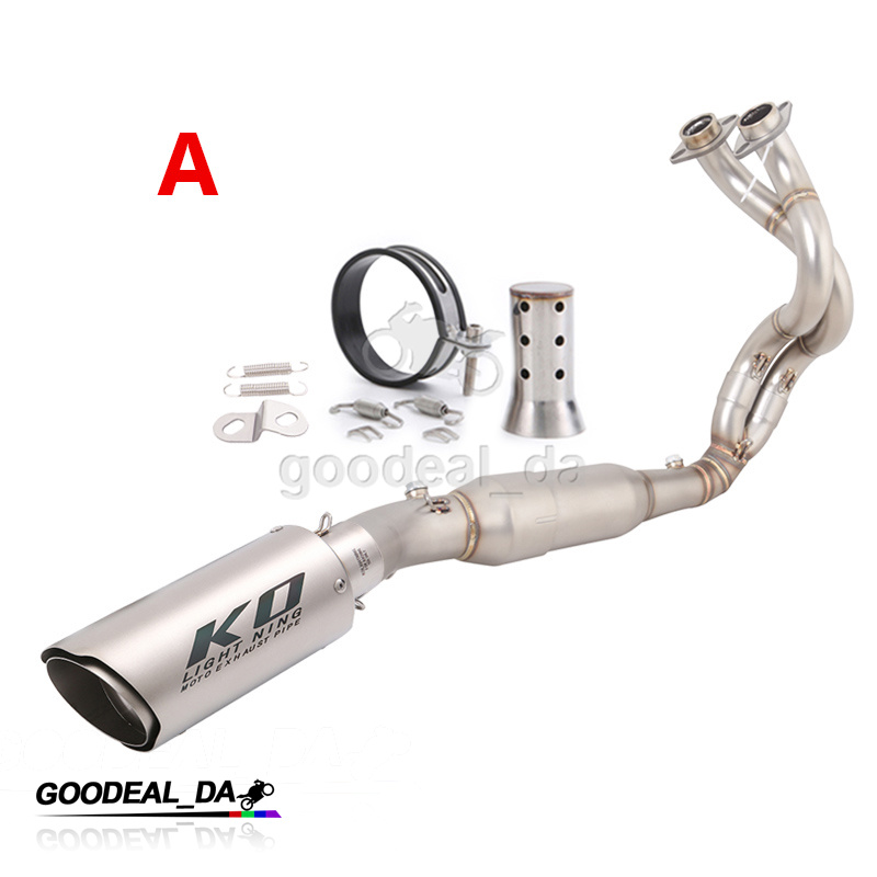 スグル IXRACE AK7256S MK2 Steel Exhaust for Kawasaki Ninja 650 21