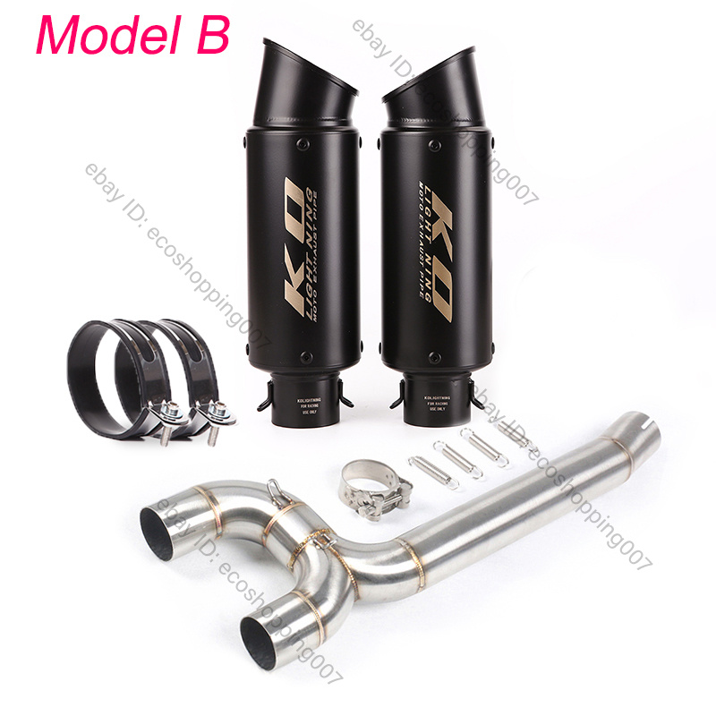 For Yamaha FZ6 FZ6N FZ6S Motorcycle Exhaust System 51mm