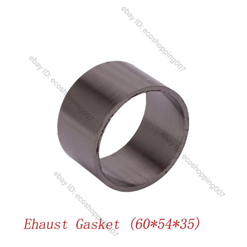山田 For Kawasaki Ninja ZX6R 2009-24 Exhaust Gasket Graphite Seal