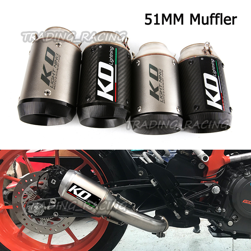 Universal 51mm Motorcycle Exhaust Pipe Muffler DB Killer