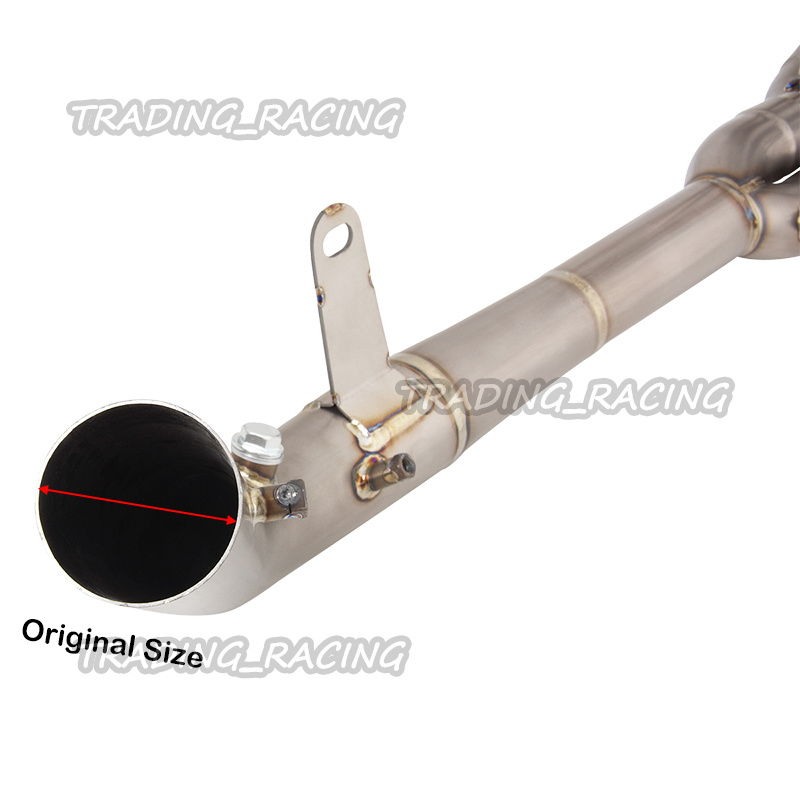 For Kawasaki ZX4R ZX4RR 2023 2024 Front Link Header Exhaust
