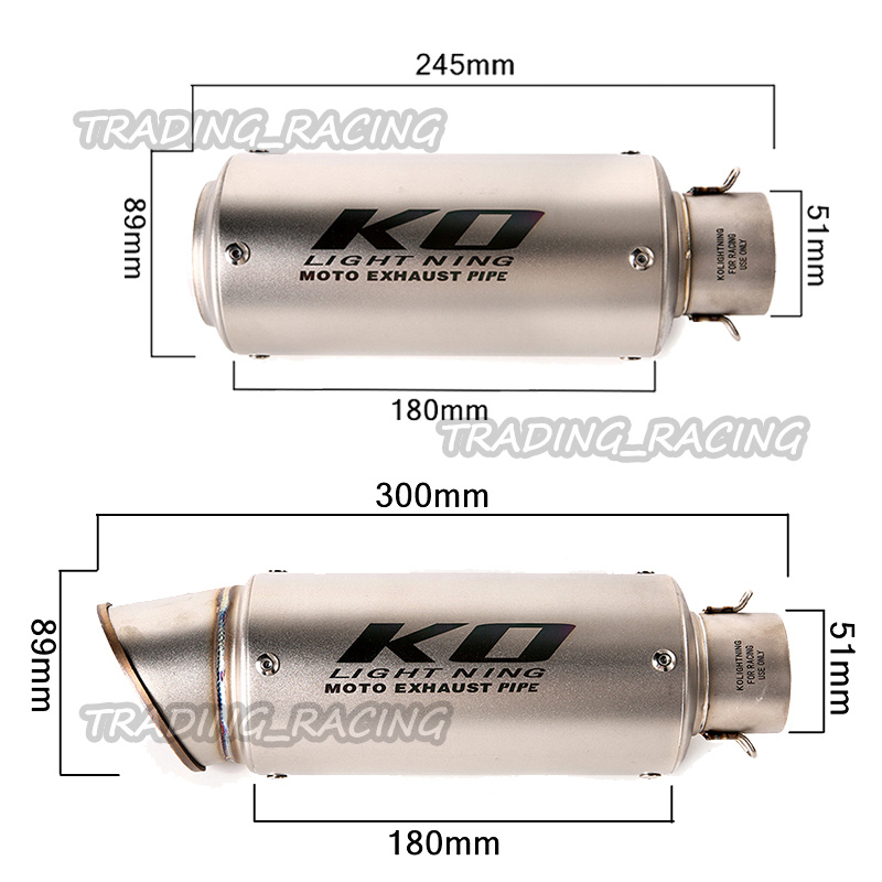 For Yamaha YZF R3 R25 MT03 MT25 2016-2025 Slip On Muffler Mid Link Pipe