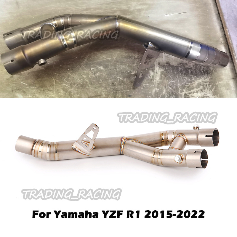 MT-10 2015-2021 Exhaust Mid Link Pipe Titanium Alloy For Yamaha