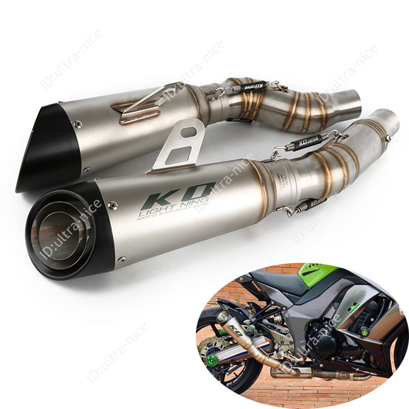 Kawasaki Z1000 2010-2020/Ninja 1000 2010-2019 exhaust pipe slip-on muffler