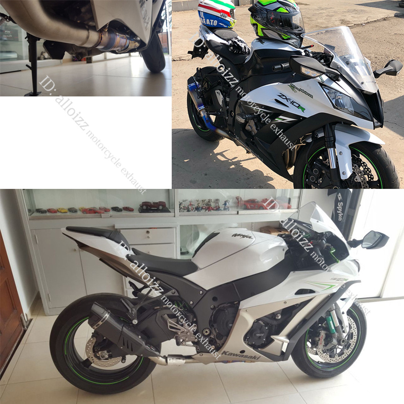 For Kawasaki Ninja ZX10R 2008-20 Modified Exhaust 51mm