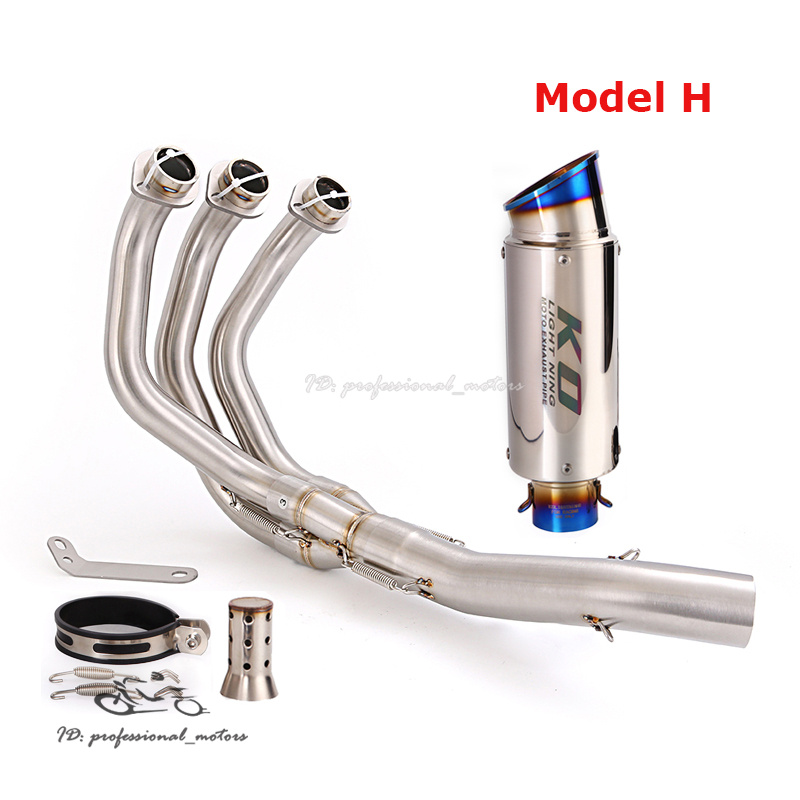 Slip for Yamaha MT-09 FZ09 XSR900 Whole System Blue Muffler