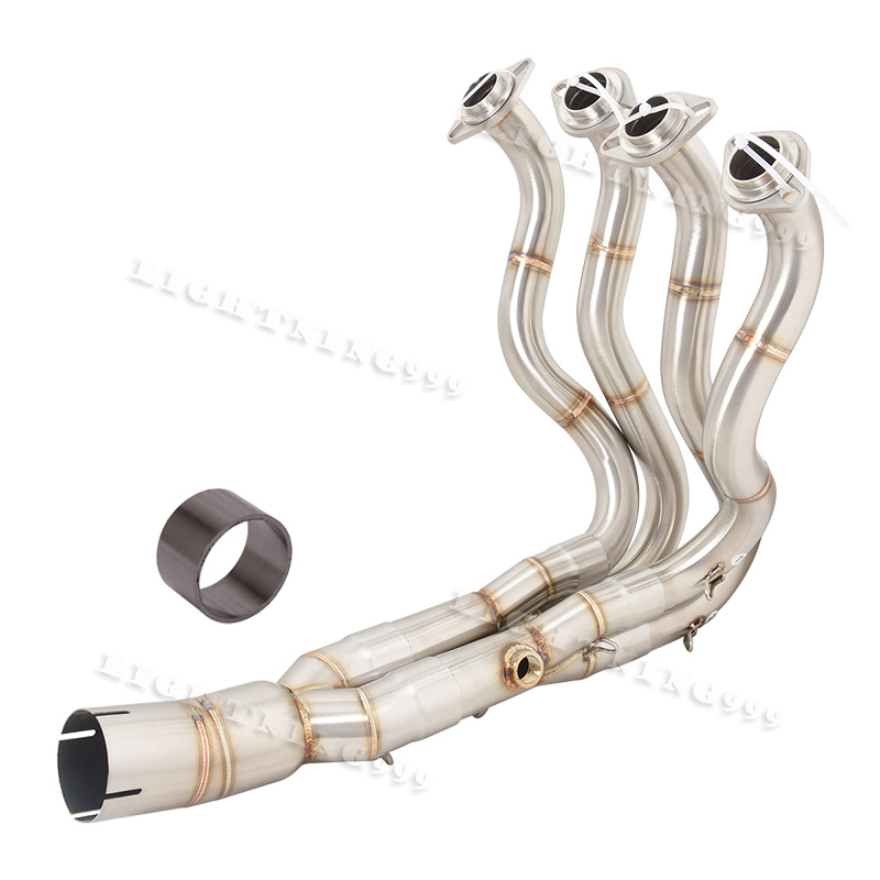 For Kawasaki Ninja ZX6R ZX636 2009-2024 Header Pipe Exhaust Mid