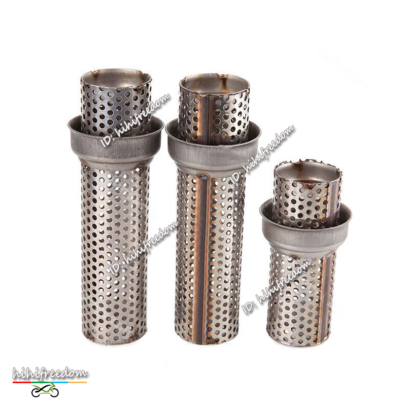 Keenso Uitlaatdemper voor motorfiets, universeel, 51 mm, roestvrij staal, motorfiets, DB-killer, instelbaar en afneembaar, motoruitlaatpijp, einddemper (2 stuks Keenso Uitlaatdemper voor motorfiets, universeel, 51 mm, roestvrij staal, motorfiets, DB-killer, instelbaar en afneembaar, motoruitlaatpijp, einddemper (2 stuks
