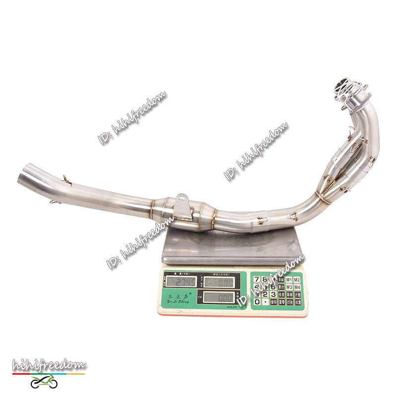 たま For Yamaha MT09 FZ09 2020-2024 Slip On Exhaust Header Front