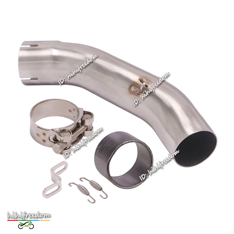 Stainless Steel Exhaust Link Pipe For KTM 390/250 Duke & Adventure - Catalyst Delete, Performance Sound