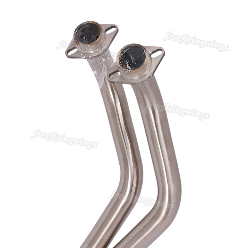 For Yamaha MT07 FZ07 Whole System Exhaust Tips Muffler Front