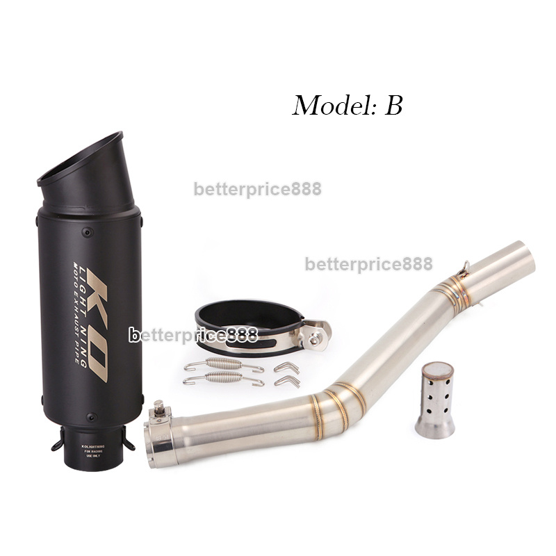 For CF-Moto NK400 NK650 Middle Exhaust System Link Pipe With 51mm