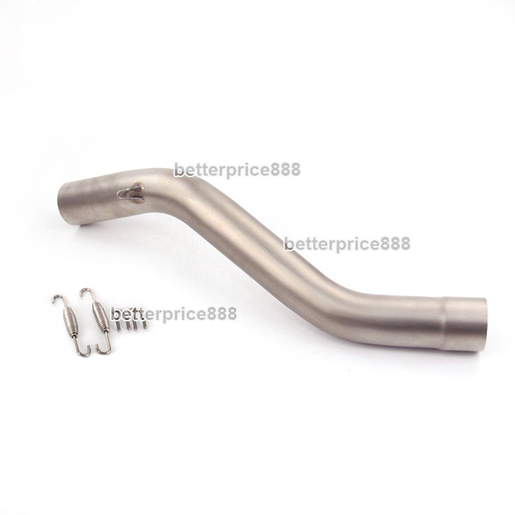 まくまく For Kawasaki Ninja ZX10R 2008-2020 Slip on Mid Exhaust Pipe
