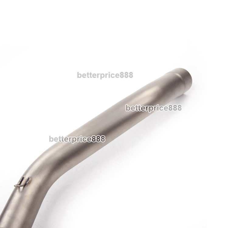 まる For Kawasaki Ninja ZX10R 2008-2020 Slip on Mid Exhaust Pipe