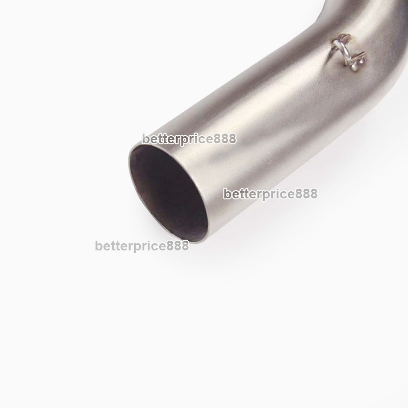 For Kawasaki Ninja ZX10R 2008-2020 Slip on Mid Exhaust Pipe