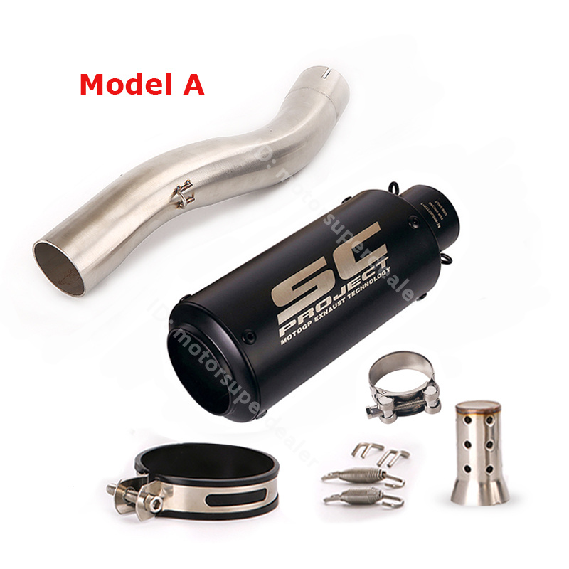Slip on for Kawasaki Ninja ZX10R 2004-2005 Exhaust Mid Tail