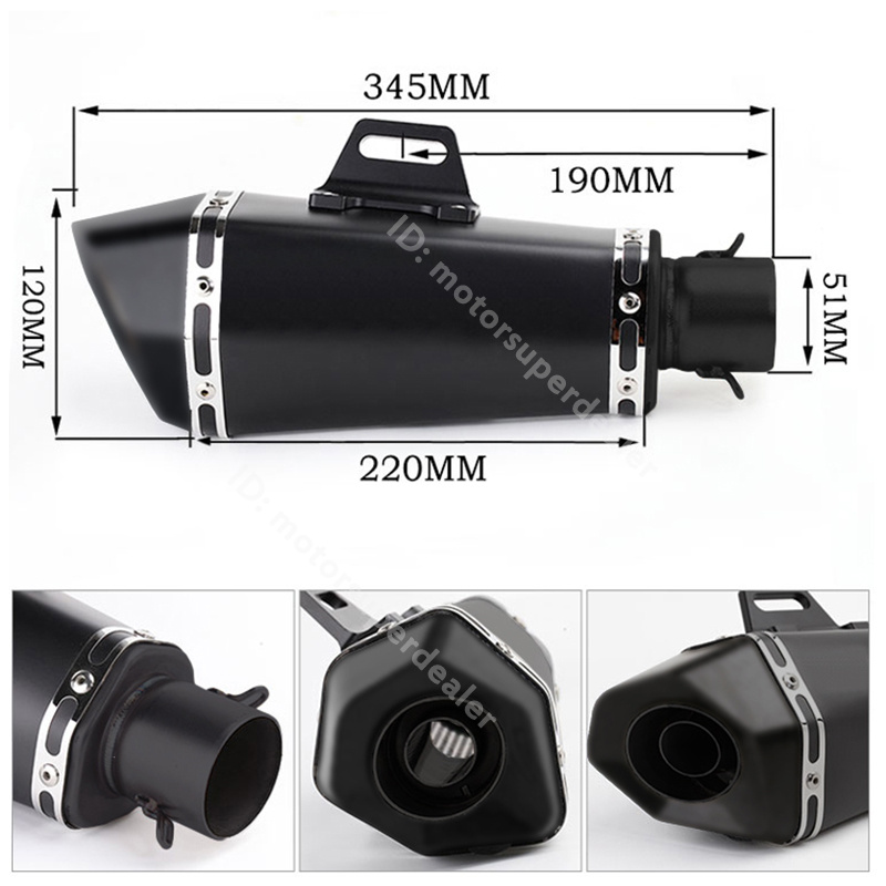 トゥイラトップ For Kawasaki Ninja ZX6R ZX636 2009-2025 Exhaust Mid Tail