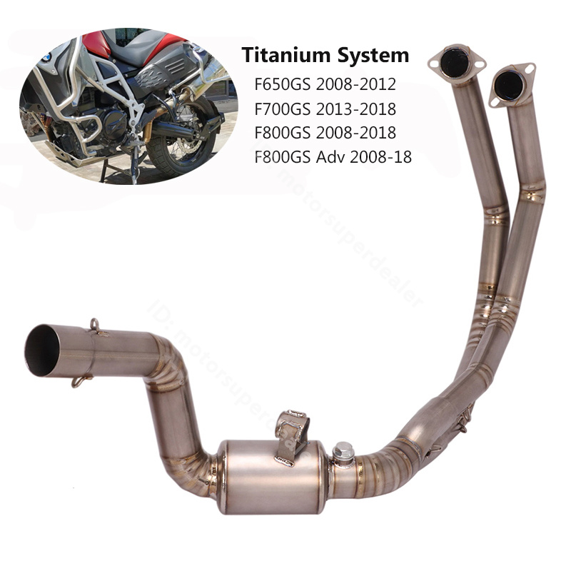 For BMW F800GS ADV F700GS F650GS Titanium System Exhaust