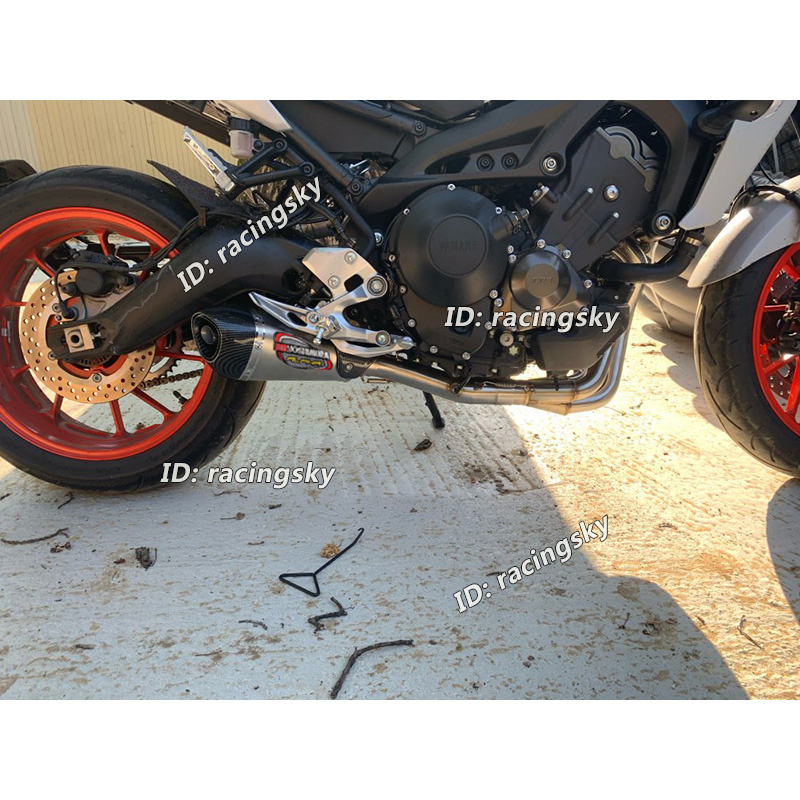 XSR900 For Yamaha MT-09 FZ09 2014-20 Full Exhaust System Front