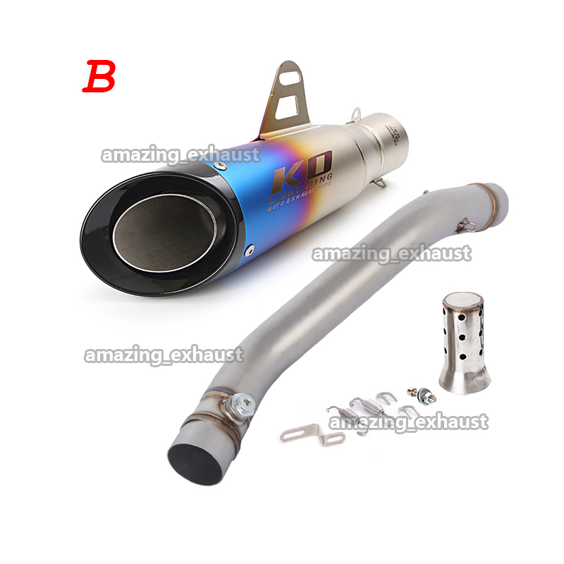 ZX6R 2024 2025 2026 For Kawasaki Ninja ZX636 Exhaust Mid Link Pipe