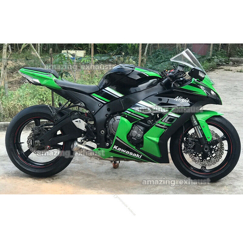 Slip On For Kawasaki Ninja ZX6R ZX636 Exhaust Mid Link Pipe