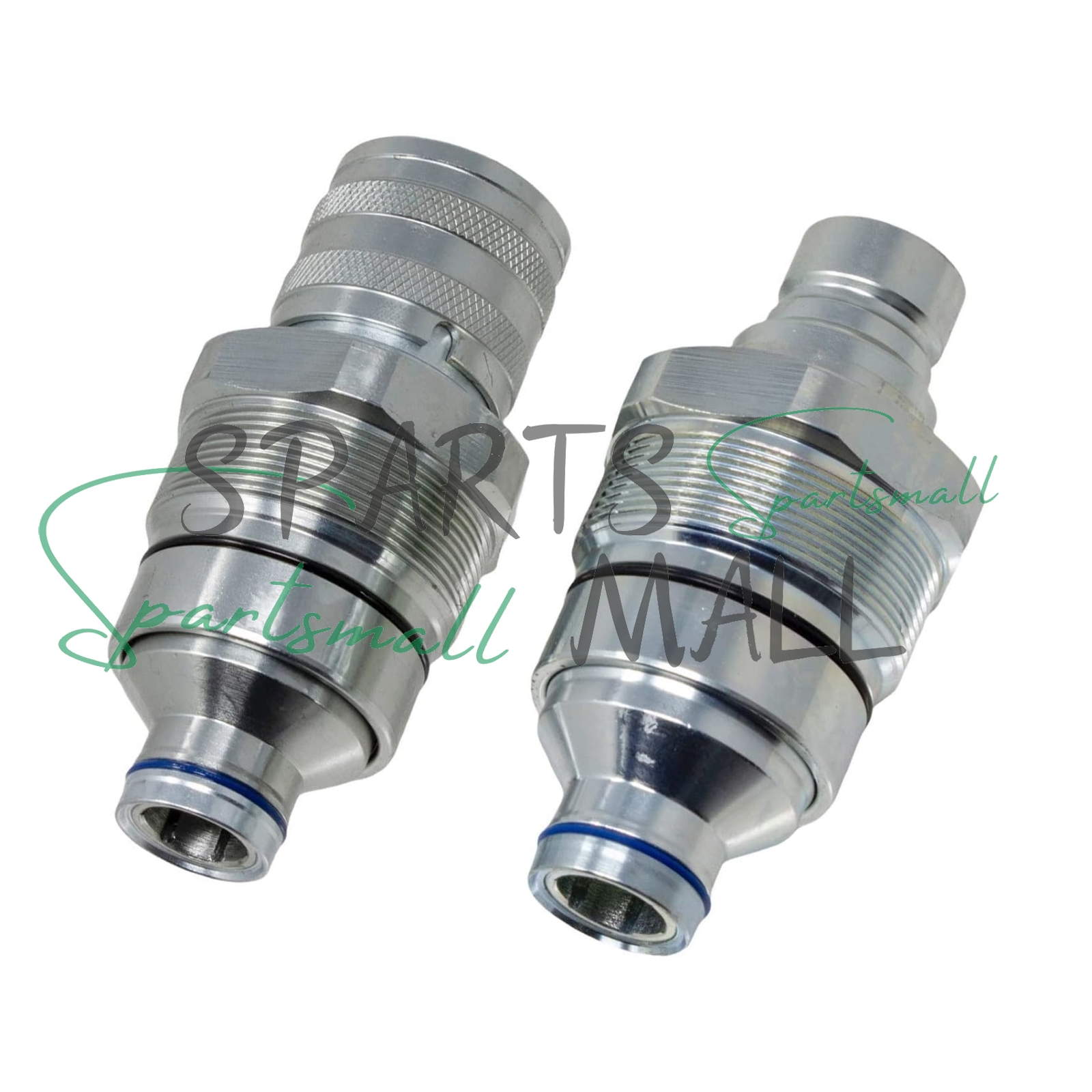 Male Female Flat Face Coupler Kit 373-6967 373-6968 for Cat 226B3
