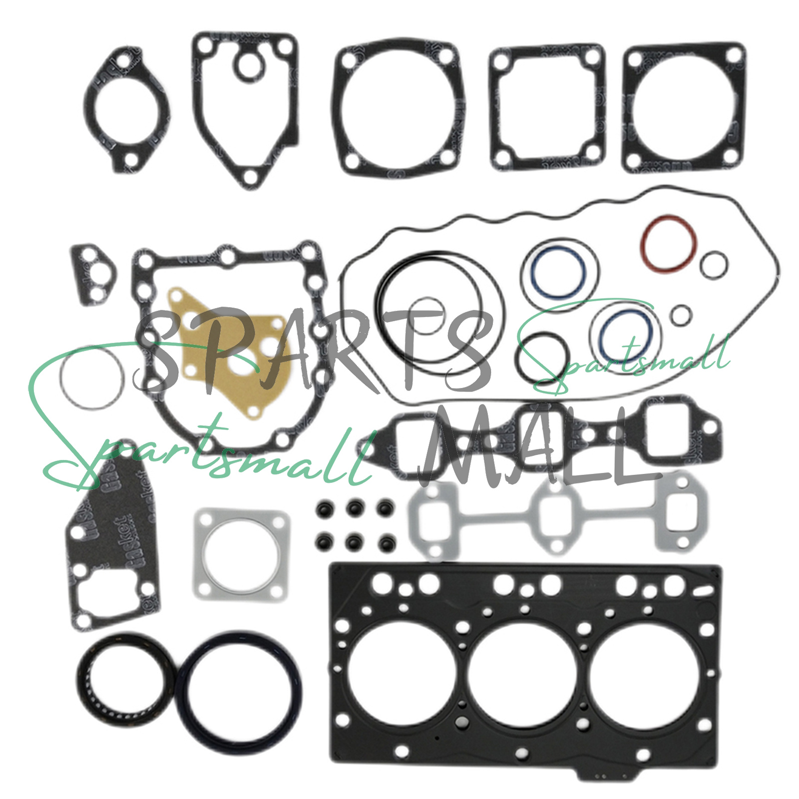 3TNE78 Full Head Gasket Kit For Yanmar 3TNE78 3TNE78A Engine FT250