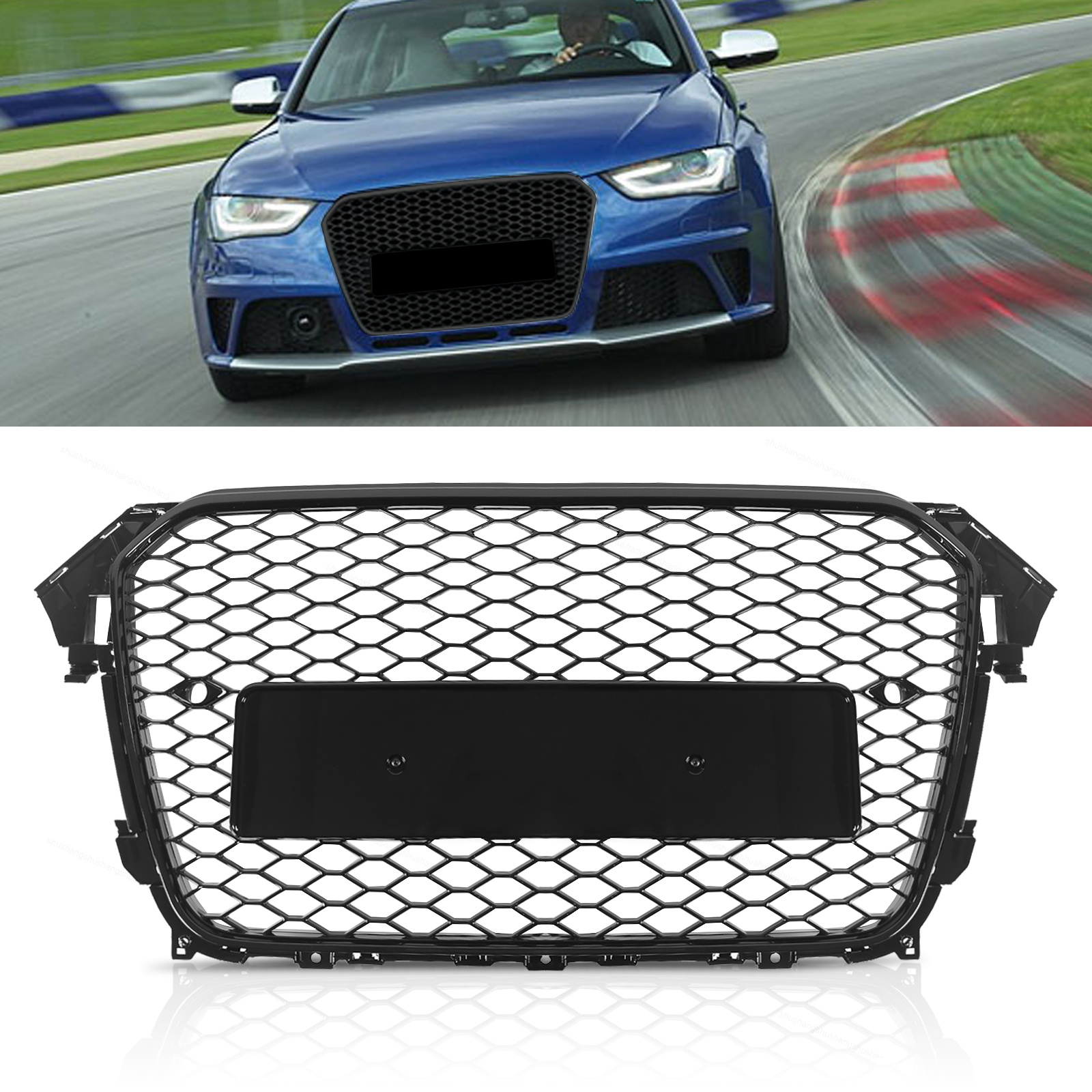 ABS Plastic Black Audi A4 B8.5 RS4 Front Grill, For Car Modification at  best price in Surat