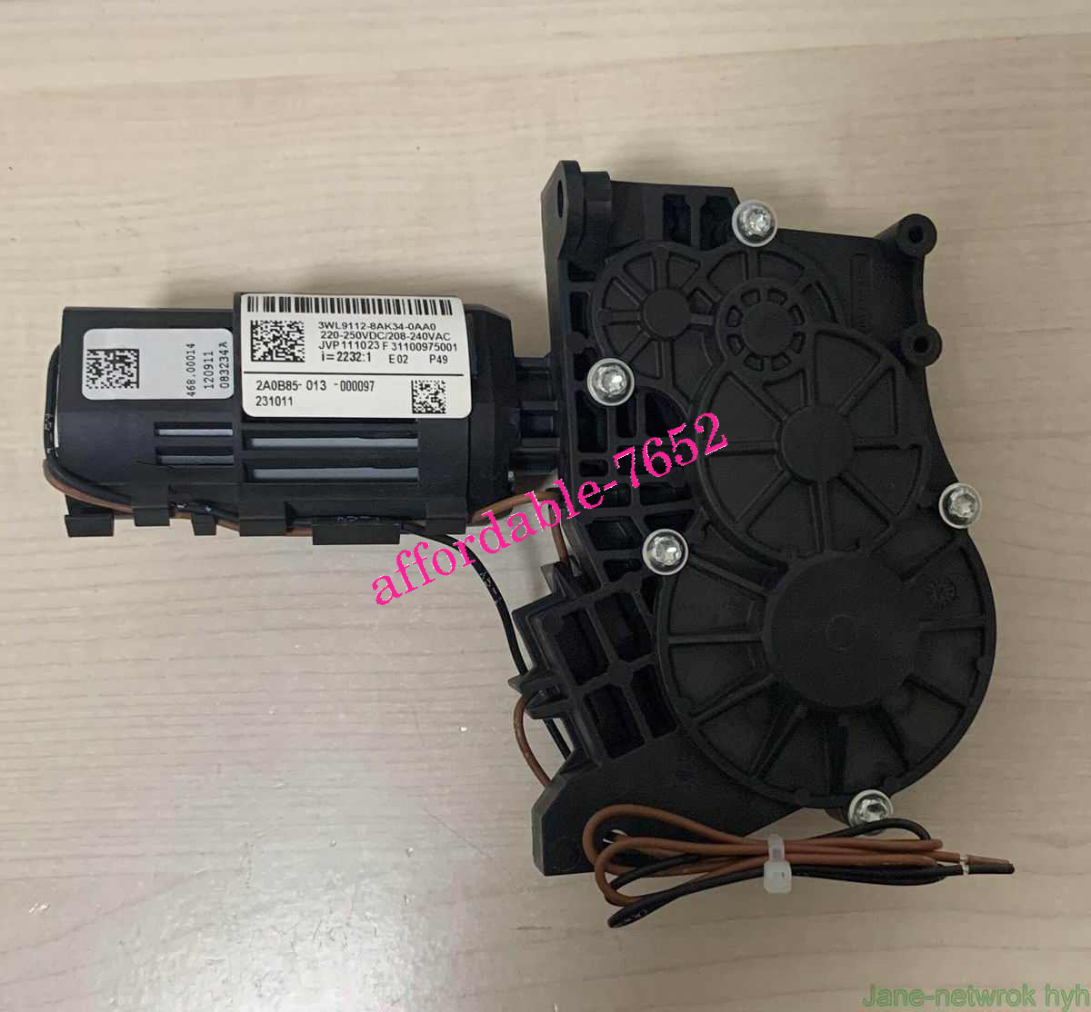 3WL9112-8AK34-0AA0 2A0B85-013 000097 AC208-240V/DC220-250V Energy