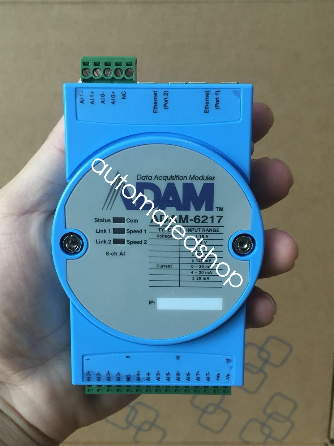 【Adam＆Eva】 1PC NEW Analog input module ADAM-6217 Shipping DHL or FedEX | eBay