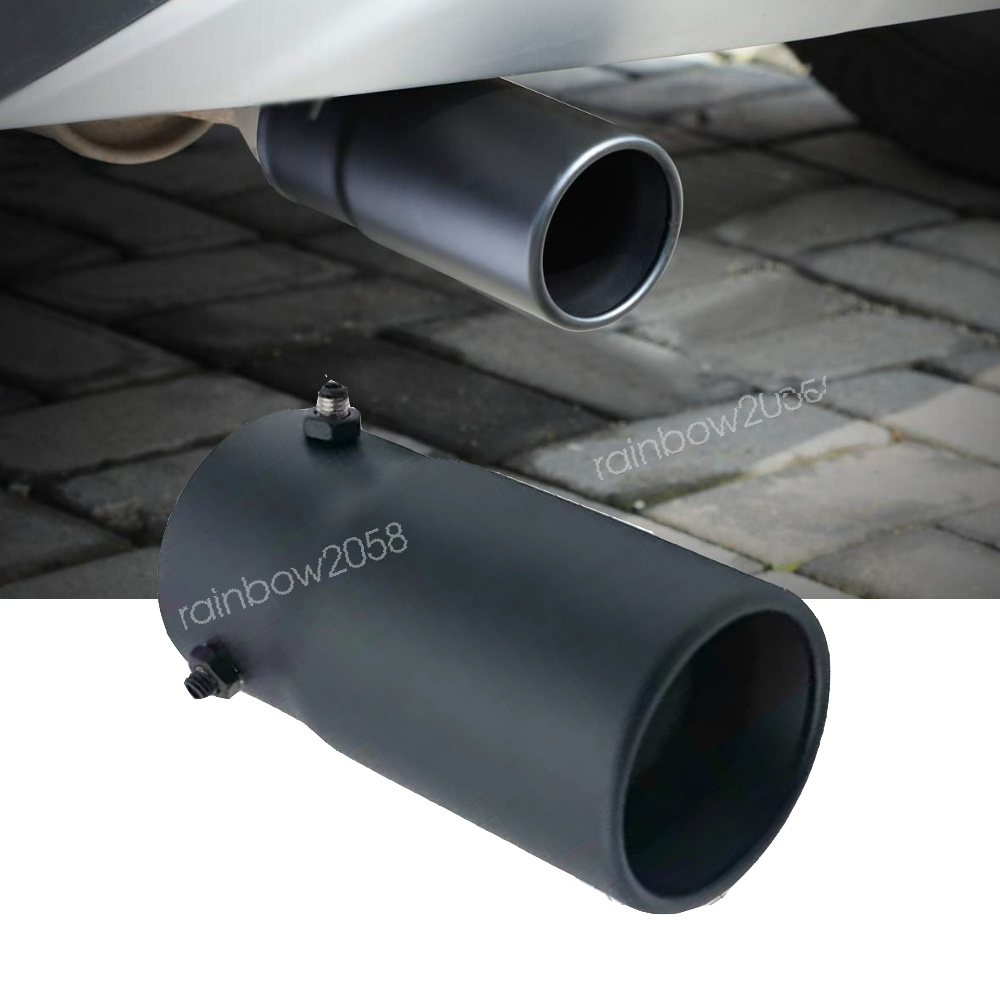 Stainless Steel Rear Exhaust Pipe Tail Muffler Tip For Mitsubishi