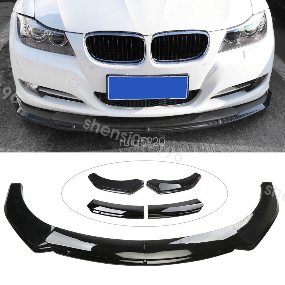 For Honda Clarity Electric Gloss Front Bumper Lip Splitter Spoiler +Strut Rods