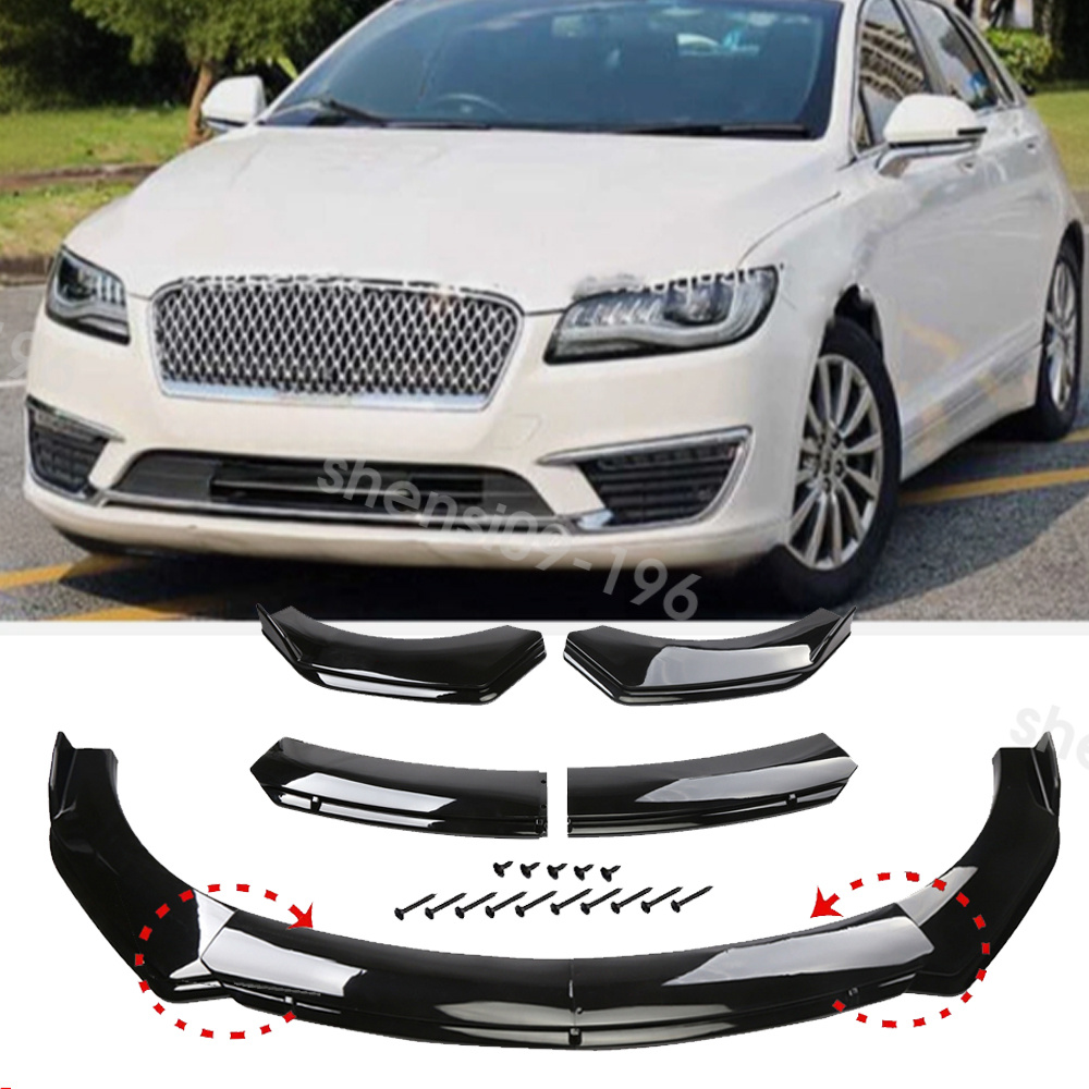 For Lincoln MKZ 2016-2020 Front Bumper Lip Spoiler Splitter Body